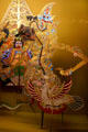 Indonesian shadow puppets at Mingei Museum. San Diego, CA.