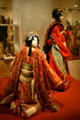 Japanese puppets at Mingei Museum. San Diego, CA.