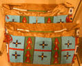 Beaded native leather bags at San Diego Museum of Man. San Diego, CA.