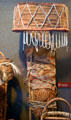 Mojave girl's cradleboard at San Diego Museum of Man. San Diego, CA.