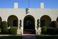 La Jolla Women's Club entrance arches. La Jolla, CA.