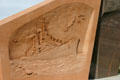 USS San Diego Light Cruiser memorial by Eugene Daub & Louis Quaintance. San Diego, CA.