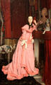 Portrait of Marquise de Miramon, née Thérèse Feuillant by James Tissot at J. Paul Getty Museum Center. Malibu, CA.