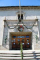 Redlands City Hall entrance. Redlands, CA.