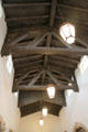 Ceiling beams of Redlands U.S. Post Office. Redlands, CA.