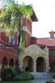 Entrance of A.K. Smiley Library. Redlands, CA.