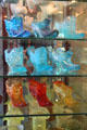 Pressed glass shoes at Historical Glass Museum. Redlands, CA.