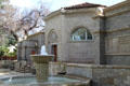 Lincoln Shrine museum with its core octagonal building. Redlands, CA.