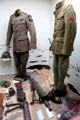 World War I uniforms & arms at Riverside Museum. Riverside, CA