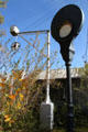 Railway signals with wig-wag at Orange Empire Railway Museum. Perris, CA.