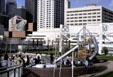 Children's play area in Yerba Buena Gardens. San Francisco, CA.