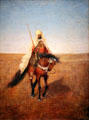 The Lone Scout painting by Albert Pinkham Ryder at de Young Museum. San Francisco, CA.