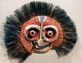 Basketry mask from Prince Alexander Mountains of New Guinea at de Young Museum. San Francisco, CA