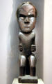 Maori gable figure from North Island of New Zealand at de Young Museum. San Francisco, CA.