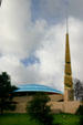 Marin County Civic Center dome & tower. Marin, CA.