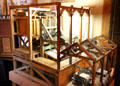 Working model of stamp mill at Mariposa Museum. Mariposa, CA.