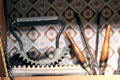 Collar crimping iron at Mariposa Museum. Mariposa, CA.