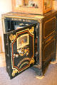 Antique safe by Hall's Safe & Lock Co. of Cincinnati, OH at Mariposa Museum. Mariposa, CA.