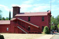 Firehouse Columbia Engine Company #1 on Main St. at Columbia State Historic Park. Columbia, CA.