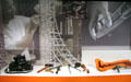Display of various artistic media at Oakland Museum of California. Oakland, CA.