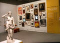 Display of California people at Oakland Museum of California. Oakland, CA.