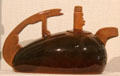 Earthenware teapot by Sargent Johnson at Oakland Museum of California. Oakland, CA.