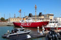 Former U.S. Coast Guard Lightship RELIEF at Jack London Square. Oakland, CA