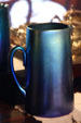 Blue Tiffany pitcher at Byers-Evans House. Denver, CO.