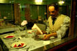 Pikes Peak Dining Car interior at Forney Museum. Denver, CO.