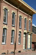Victorian details of Italianate Cushman Block. Georgetown, CO.