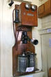 Battery powered wall telephone at Cripple Creek District Museum. Cripple Creek, CO.