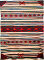 Navajo serape at Colorado Springs Fine Arts Center. Colorado Springs, CO.