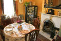 Dining room at McAllister House Museum. Colorado Springs, CO.