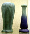 Ceramic vases by Van Briggle Pottery at Colorado Springs Pioneers Museum. Colorado Springs, CO.