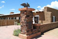 Adobe building at reconstructed U.S. Military outpost Fort Garland built to protect settlers from Indian attacks. Fort Garland, CO.