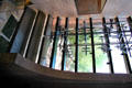 Sculpted lights & windows at Sangre de Cristo Arts Museum. Pueblo, CO.
