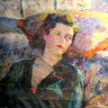 Ethel "Tot" Erickson, sister of Mitch & founder of A.R. Mitchell Museum of Western Art. Trinidad, CO.