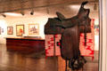 Saddle at A.R. Mitchell Museum of Western Art. Trinidad, CO.
