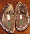 Sioux Plains Moccasins at A.R. Mitchell Museum of Western Art. Trinidad, CO.