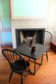 Parlor at Medad Stone Tavern Museum. Guilford, CT.