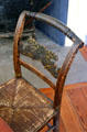 Painted sidechair at Medad Stone Tavern Museum. Guilford, CT.