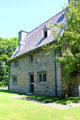 Henry Whitfield State Museum house of leader of Guilford founders & oldest stone house in New England. Guilford, CT.