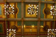 Colorful House ceiling in Connecticut State Capitol. Hartford, CT.