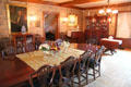 Dining room at Hill-Stead Museum. Farmington, CT.
