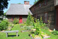 Heritage garden of Stanley-Whitman House. Farmington, CT.