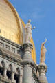 Muses on dome of Connecticut State Capitol. Hartford, CT.