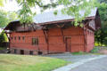 Carriage house at Mark Twain House. Hartford, CT.