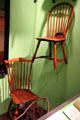 Chairs from Connecticut at Connecticut Historical Society. Hartford, CT.