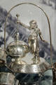 Table bell with Neoclassical figure by Meriden Britannia Co., Meriden Ct. at Connecticut Historical Society. Hartford, CT.