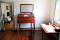 Standing desk at Dr. Hezekiah Chaffee House. Windsor, CT.